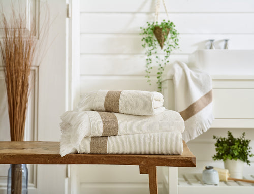 Oakwood Ridge Textured Towel | The Lyndon Company
