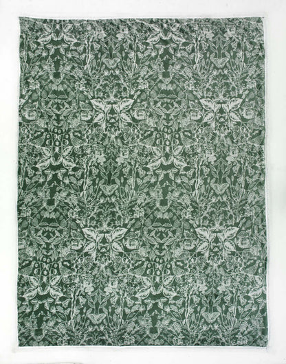 Secret Garden Printed Sherpa Fleece Throw