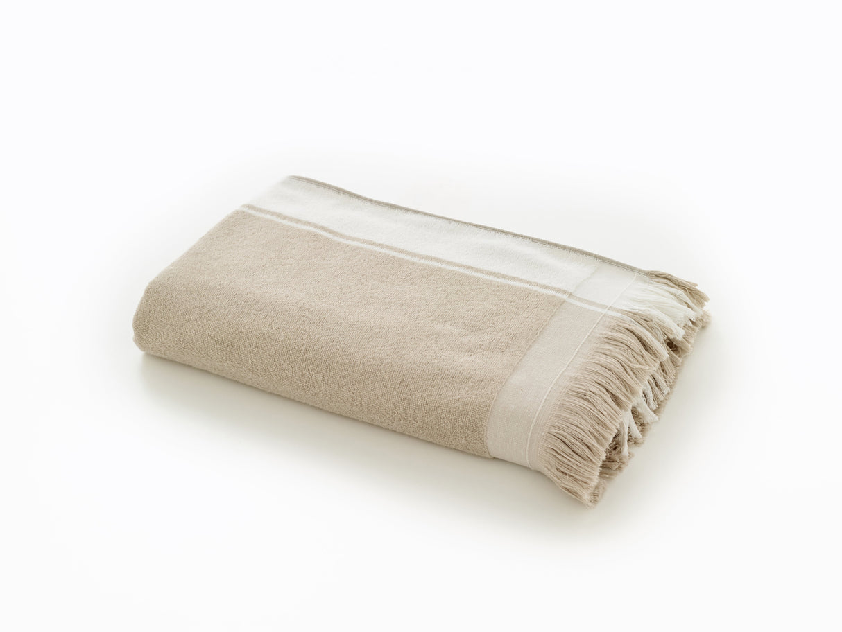 Lyndon Shoreline Stripe Beach Towel