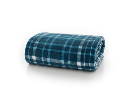 Snuggle Touch Microfibre Tartan Throw