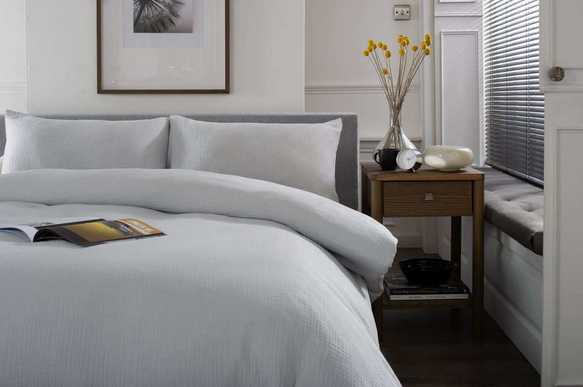 St Quentin Grey half bed