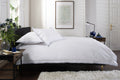 Framed Double Flange Blue Duvet Set | The Lyndon Company