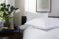 Framed Double Flange Blue Duvet Set | The Lyndon Company