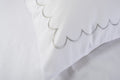 Scallop Silver Duvet Set | The Lyndon Company