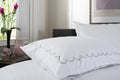 Scallop Silver Duvet Set | The Lyndon Company