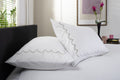 Scallop Silver Duvet Set | The Lyndon Company