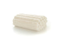 Kenwood Faux Fur Throw in Cream, on white