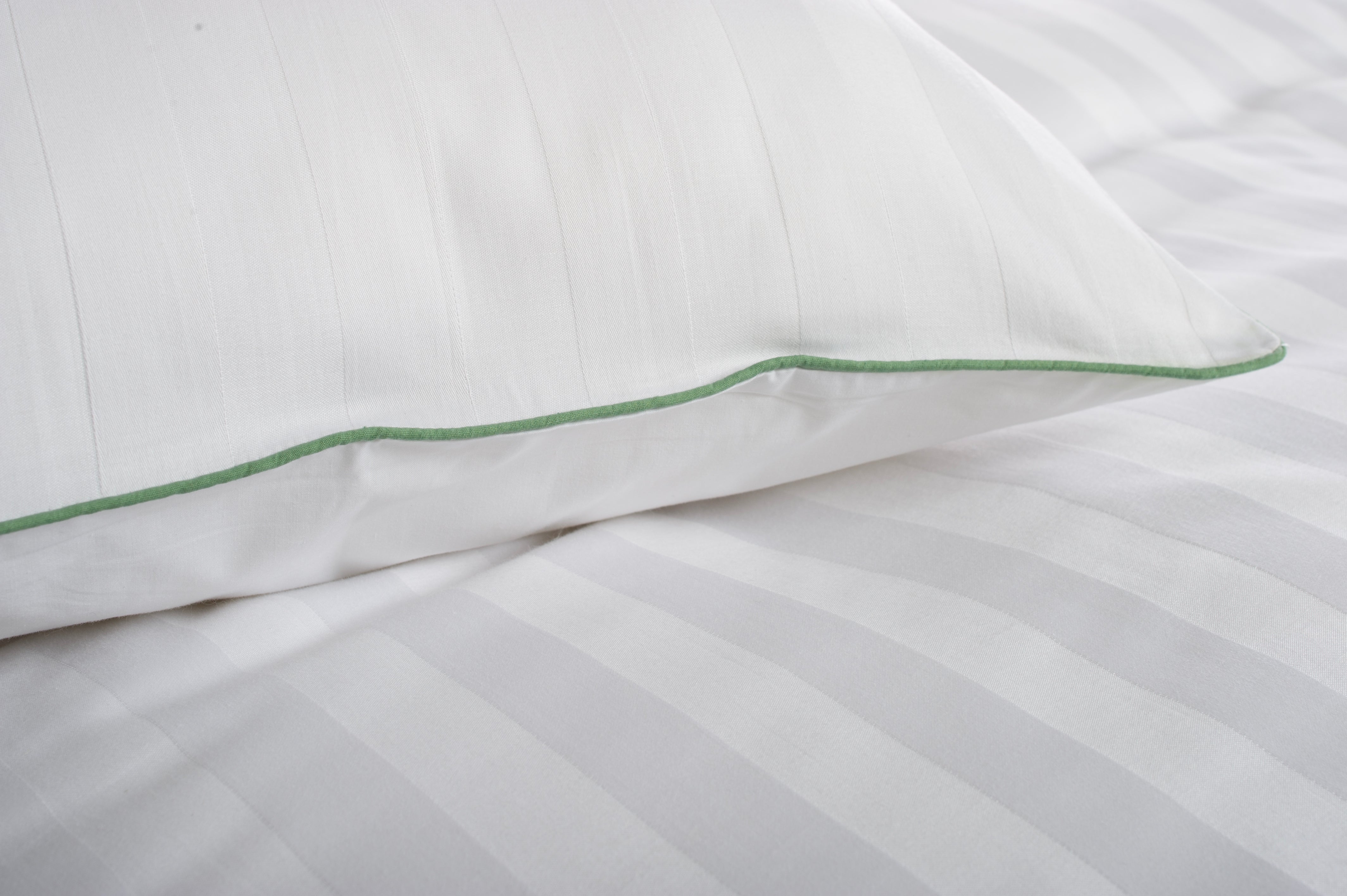 Ampthill 230 Thread Count Jacquard Wide Stripe Sateen Cotton Duvet Bedlinen