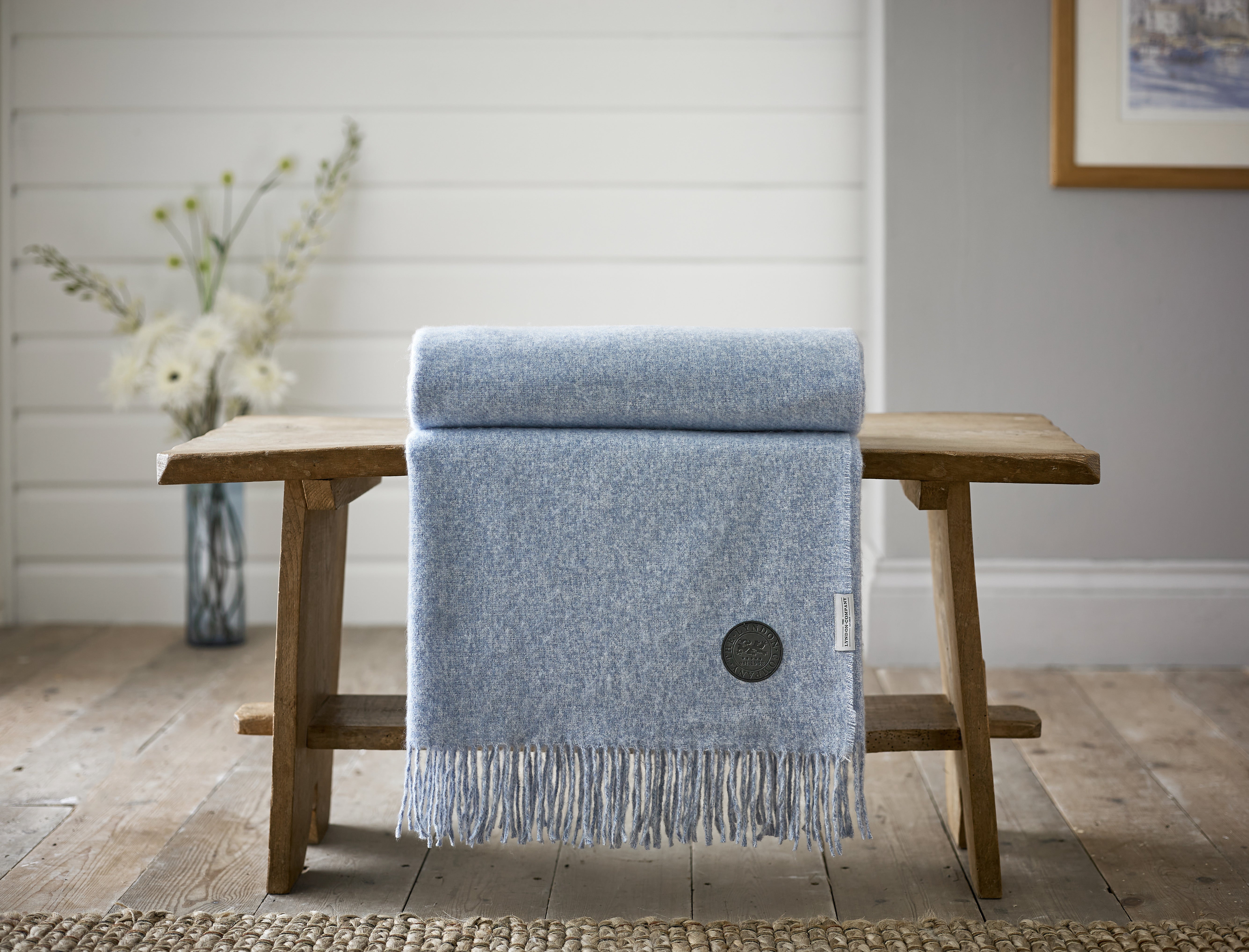 Arthington Faux Cashmere Yarn Dyed Jacquard Throw