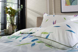 Bamboo Leaves Reversible Duvet Set