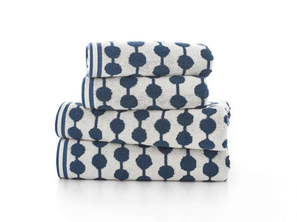 Lyndon Company bobble towels, soft cotton, absorbent, stylish design for bathroom or spa use, by Deyongs.