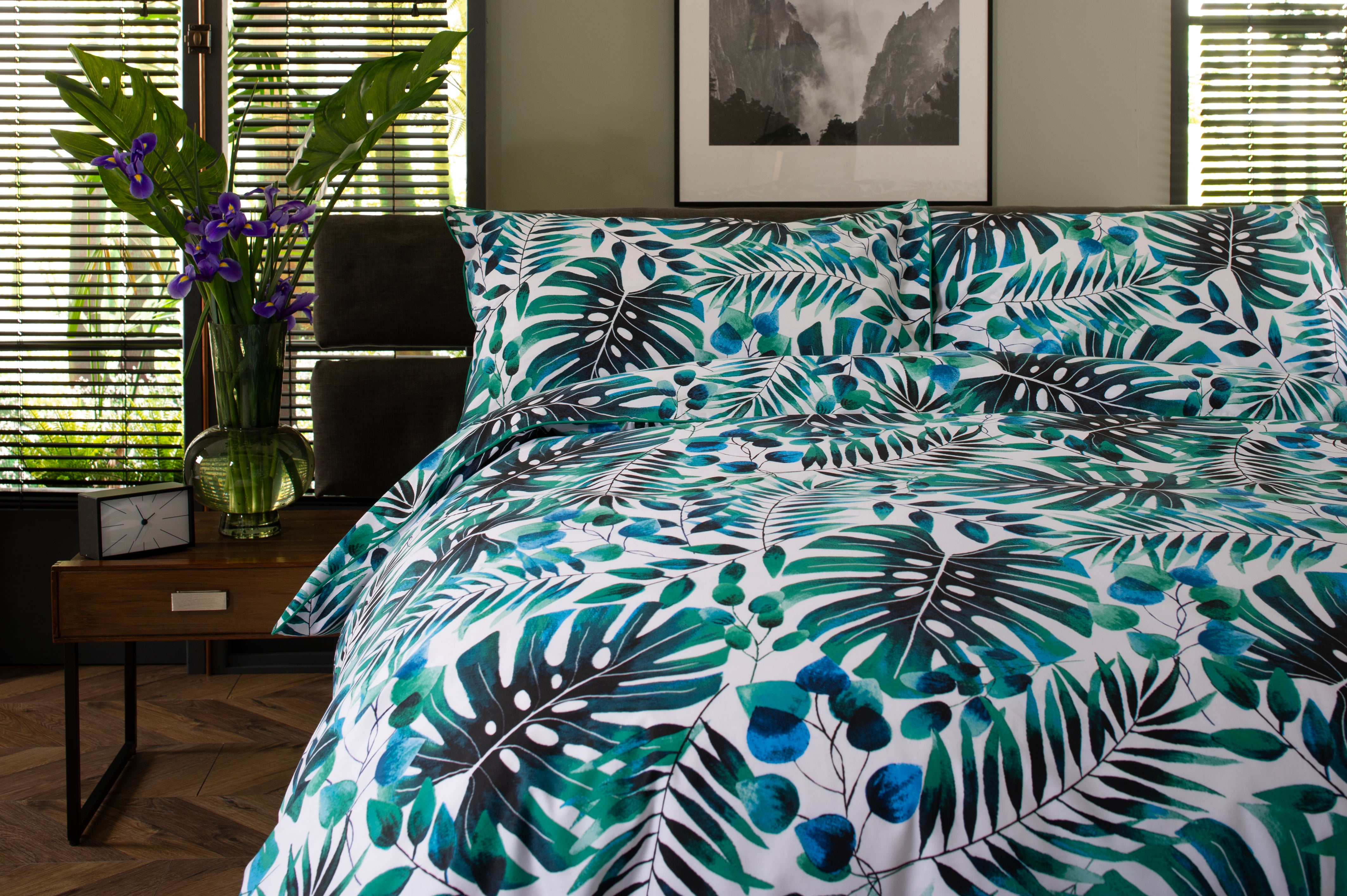 Brazil 180 Thread Count Cotton Digital Printed Duvet Cover Set