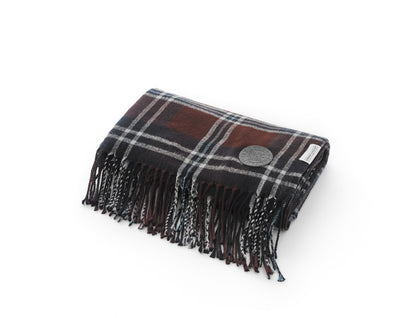 Broden Checked Acrylic Throw
