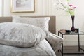 Chatsworth Crushed Velvet Duvet Set with Fabric Bag