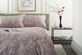 Chatsworth Crushed Velvet Duvet Set with Fabric Bag