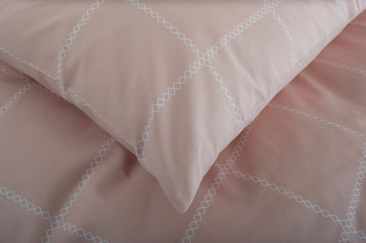 Crossley Heath Duvet Set – 100% Cotton with Piped Cuffs