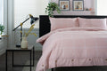 Crossley Heath Duvet Set – 100% Cotton with Piped Cuffs