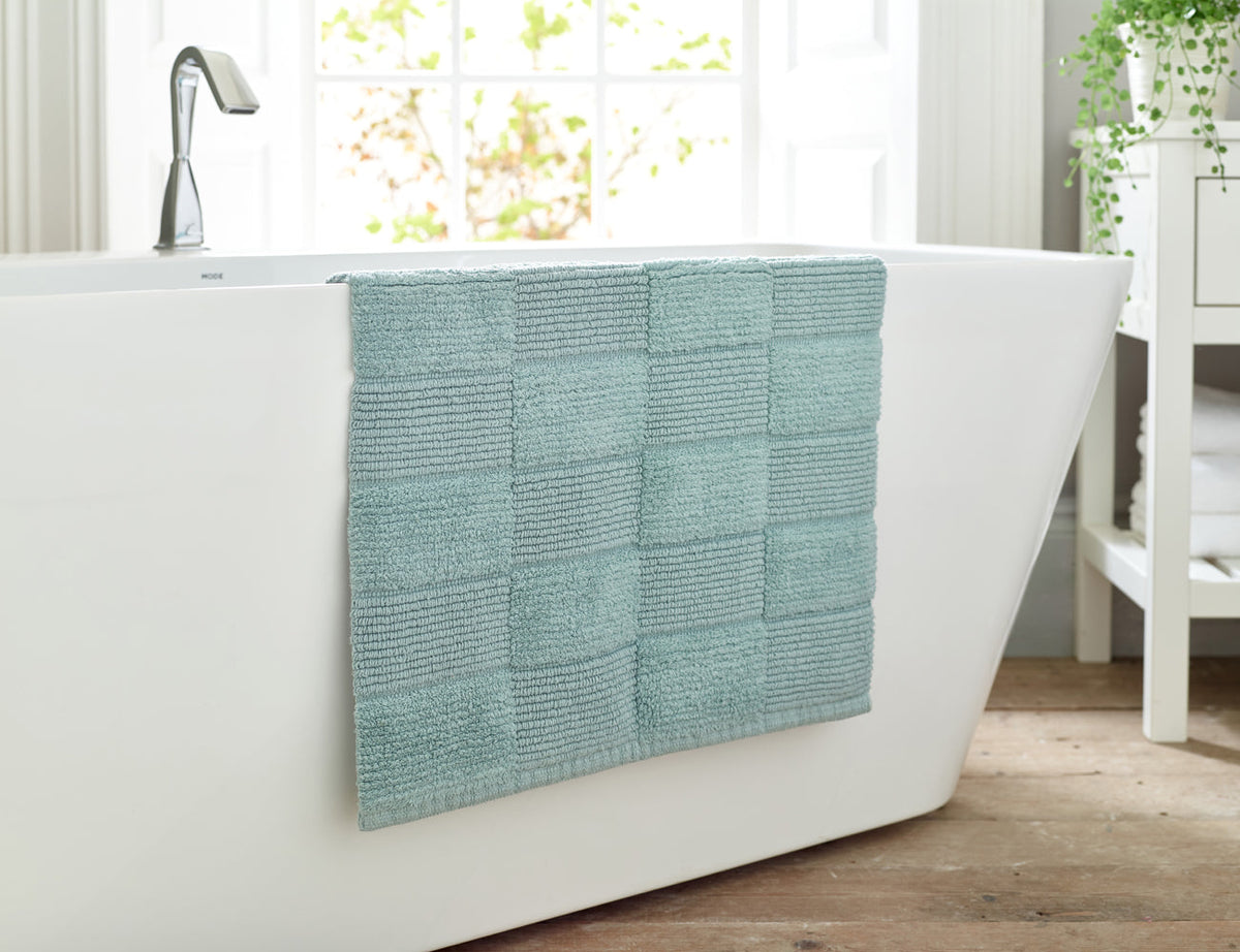 Egyptian Spa Bath Mat Duck Egg