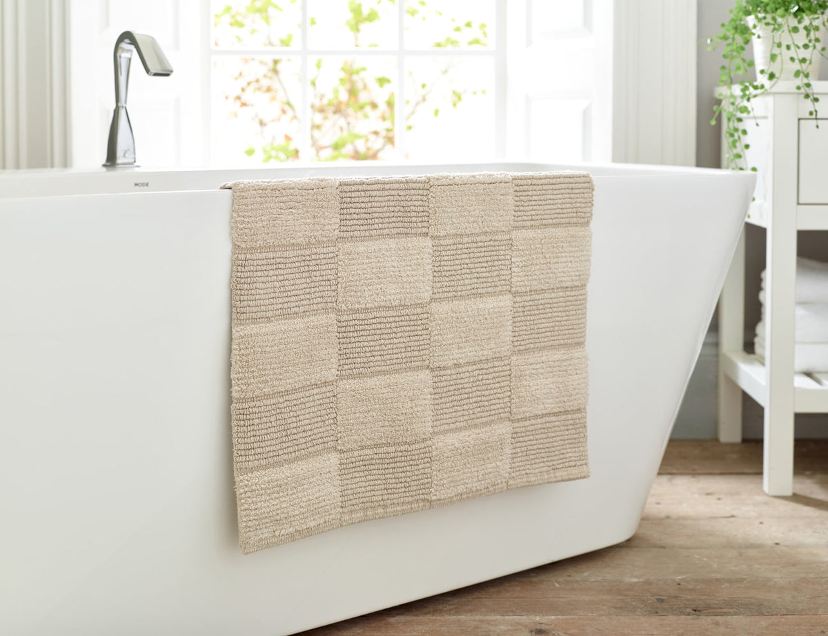 Egyptian Spa Bath Mat Natural