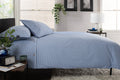 Gingham Double Piped Edges Cotton Duvet