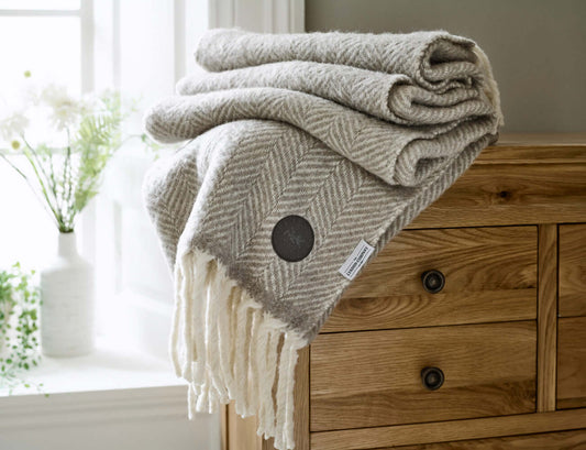 Moorland 100% Pure Wool Throw