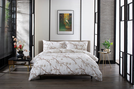 Sakura Gauze Cotton Duvet Set