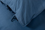 Soft & Textured 100% Washed Cotton Duvet Cover Set