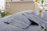 Southport Cotton Duvet Set with Button Cuff Detail
