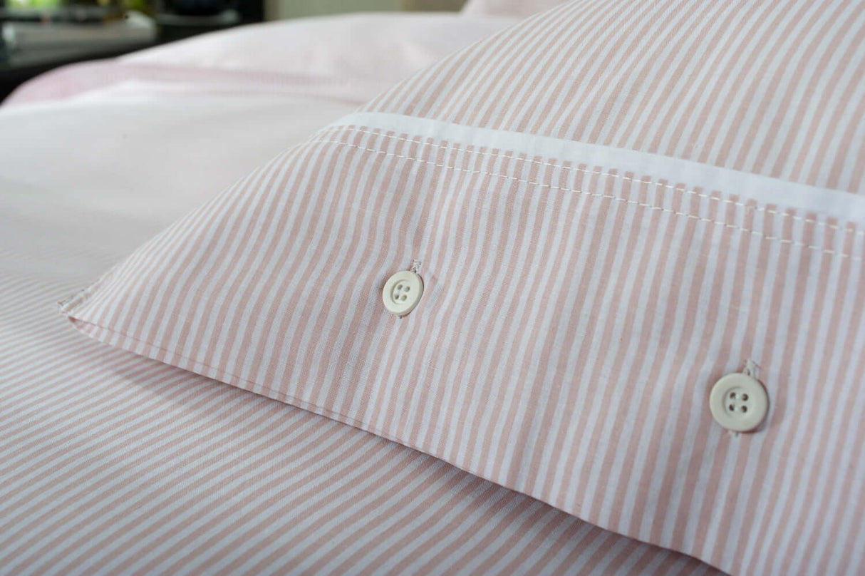 Southport Cotton Duvet Set with Button Cuff Detail