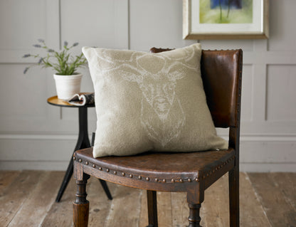 Stag Acrylic Cushion 45x45cm