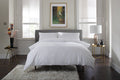 TLC Level Crossing Duvet Set - White