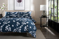 TLC Petite Fleur Navy half bed