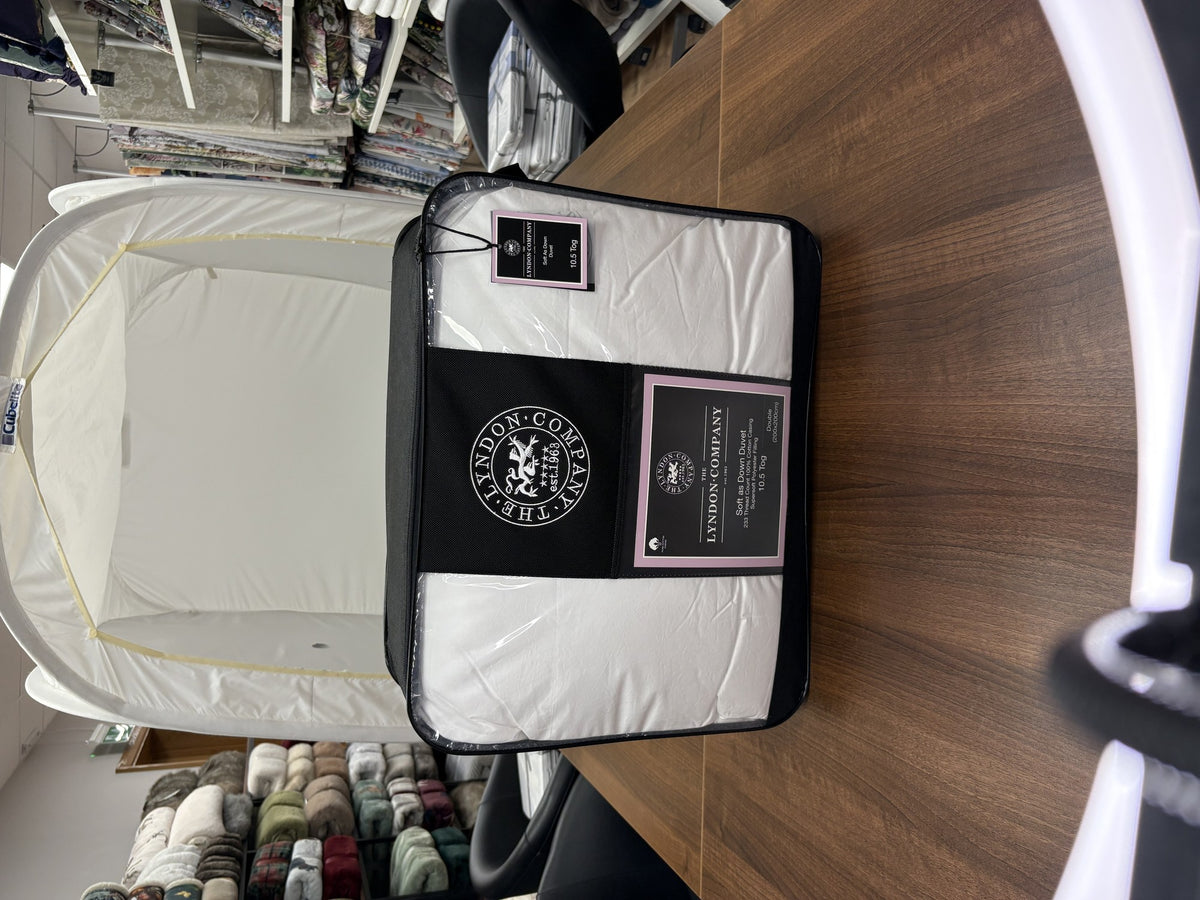 Soft as Down Duvet 10.5 Tog | The Lyndon Company