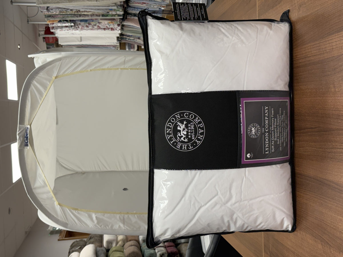 Soft as Down Memory Foam Support Pillow