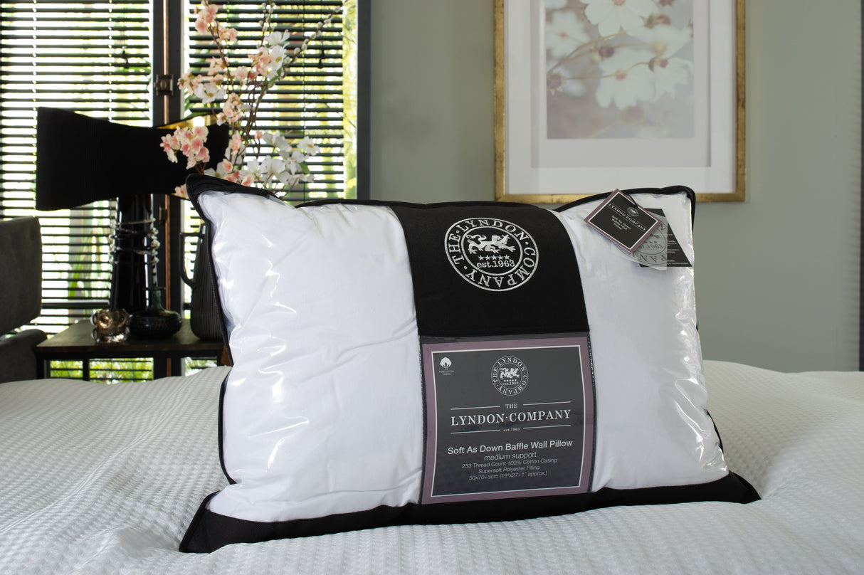 TLC Soft as Down Baffle Wall Pillow (P13)