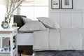 Southport Cotton Duvet Set with Button Cuff Detail