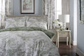 TLC Toile Sage half bed