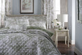 TLC Toile Sage half bed with throw +