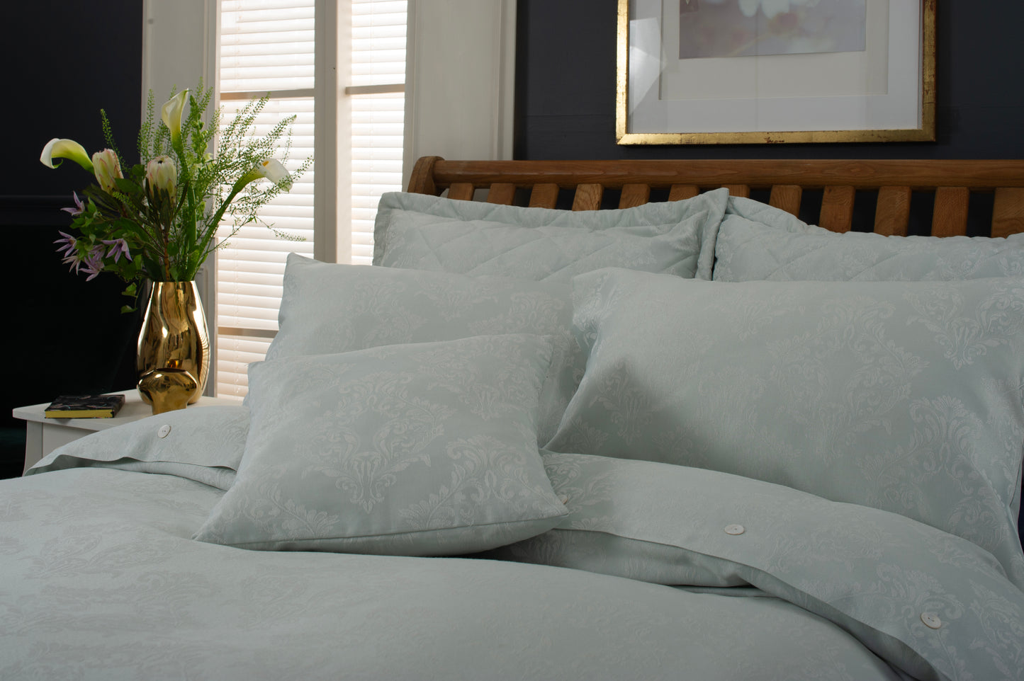 Versailles Cotton Embroidered Bedding Collection
