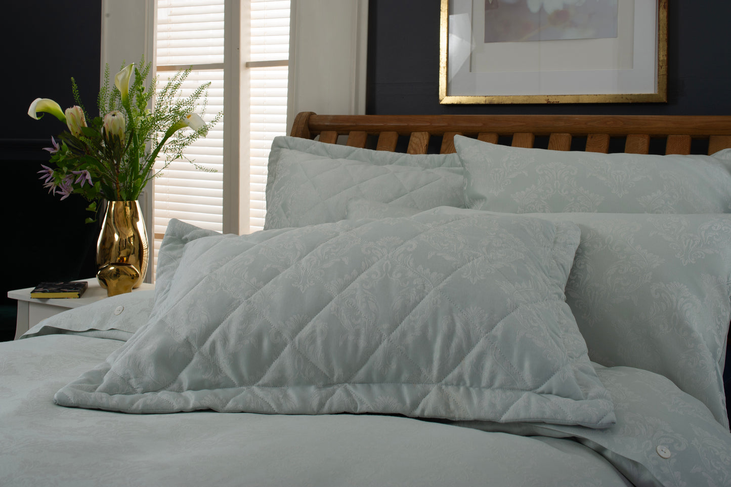 Versailles Cotton Embroidered Bedding Collection