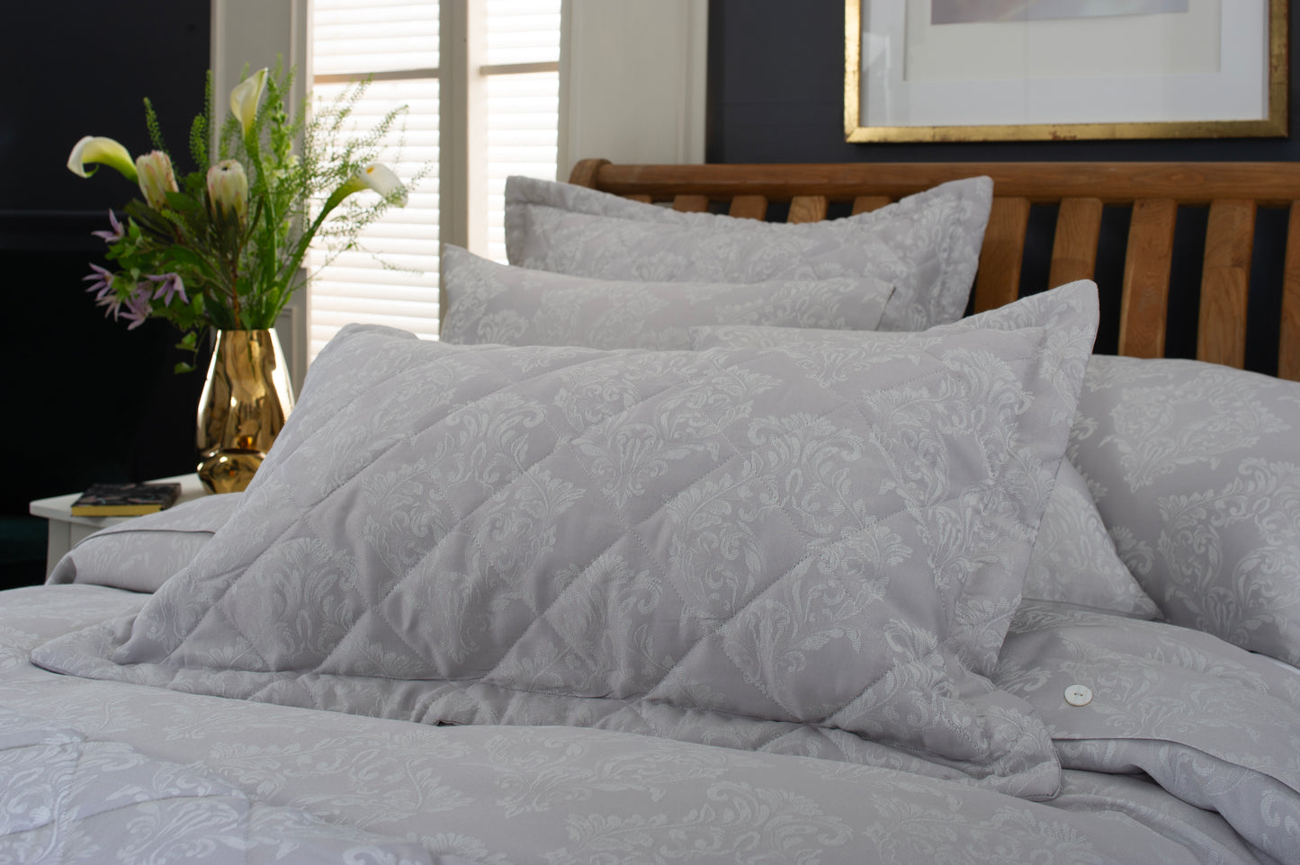 Versailles Cotton Embroidered Bedding Collection