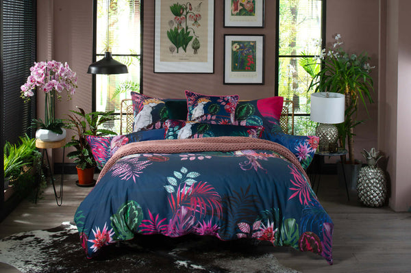 KN The Parrot and the Cockatoo Designer Bedding Collection