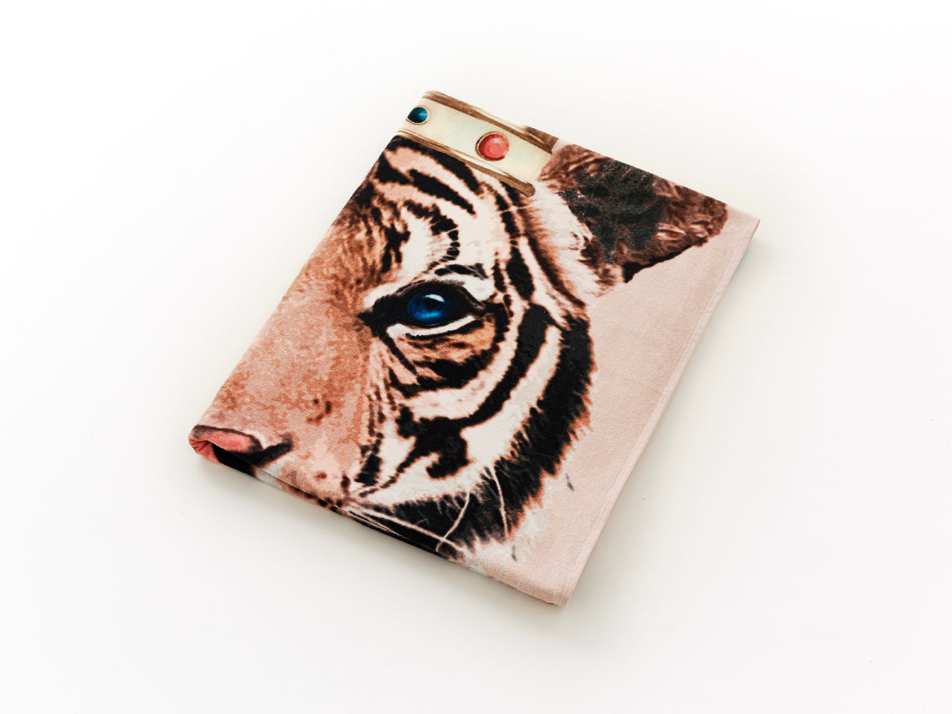 Tiger Printed Velour 75x150cm Cotton Beach Towel