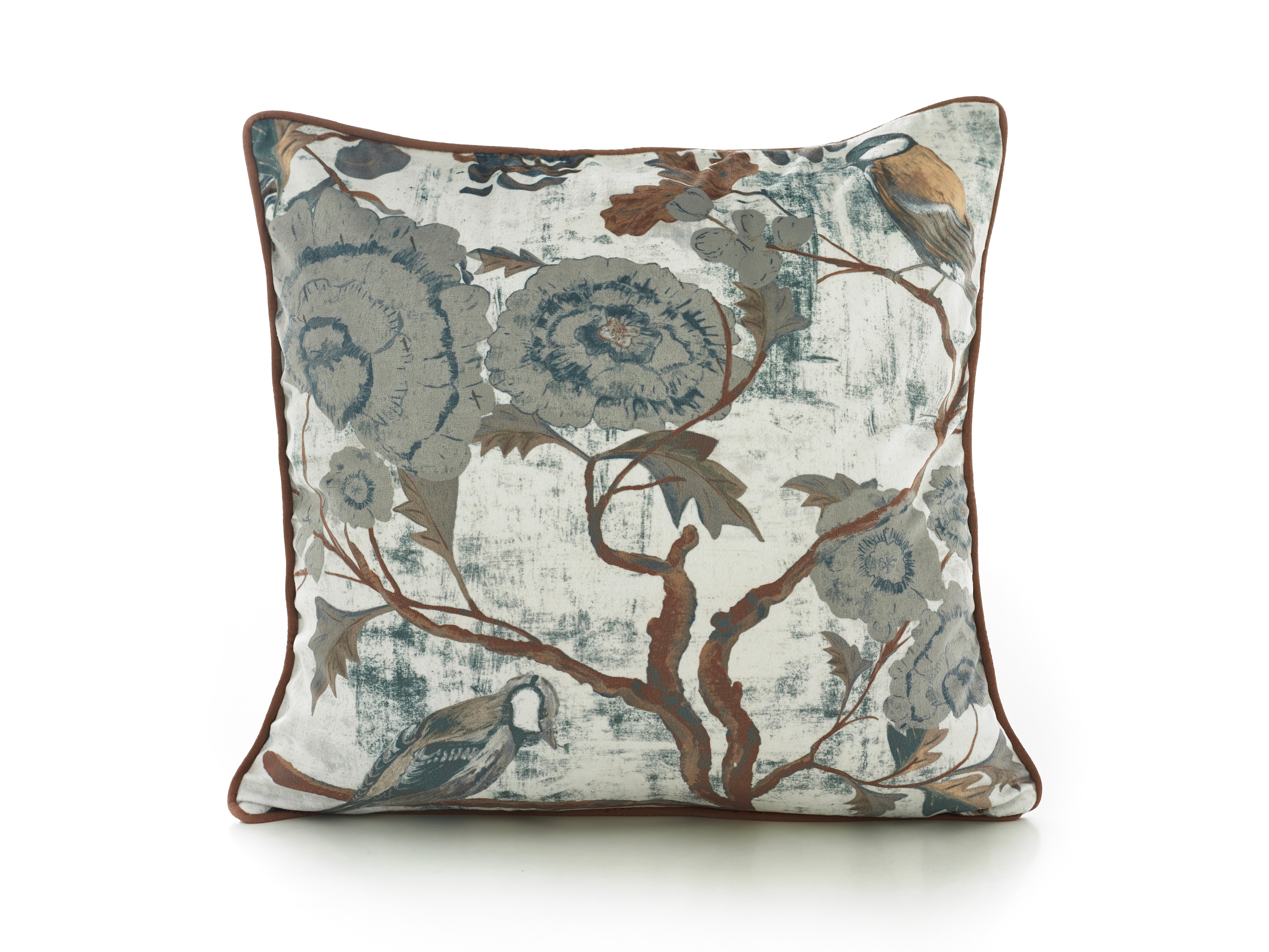 Printed Exotica World Large Velvet 50cm X 50cm Cushion Including Cushion Pad