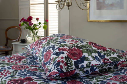 Wedding Day Soft Cotton Duvet Set with Cushion Cover