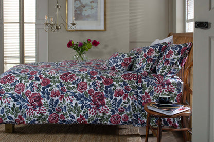 Wedding Day Soft Cotton Duvet Set with Cushion Cover