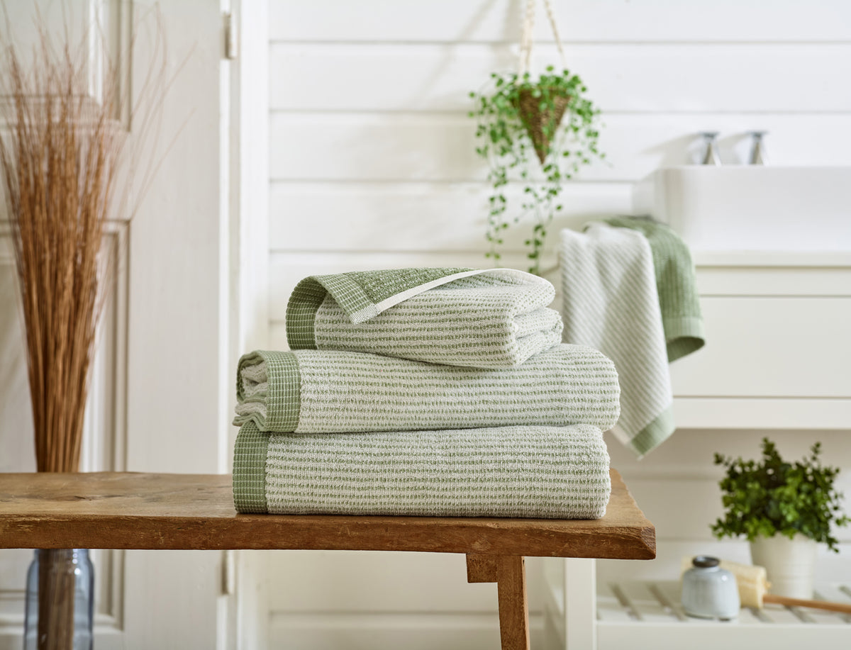 Willow Weave Stripe-Sage