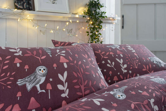 Woodland Toadstool Cotton Rich Duvet set