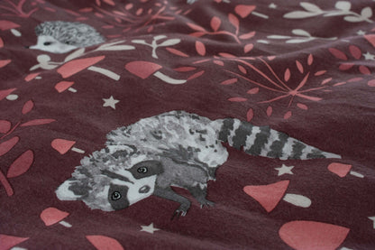 Woodland Toadstool Cotton Rich Duvet set