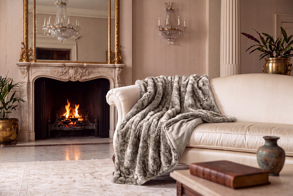 Chantilly Fur Throw | The Lyndon Company